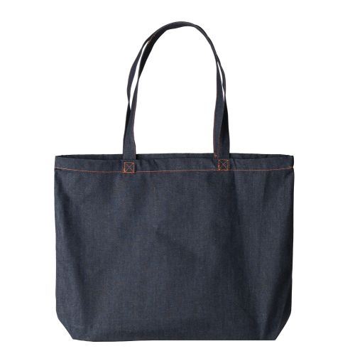 Canvas Shopper Large | Denim - Image 2